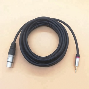 3 pin âm thanh đường dẫn cáp cân bằng <span class=keywords><strong>3.5mm</strong></span> <span class=keywords><strong>mini</strong></span> <span class=keywords><strong>jack</strong></span> để XLR nữ cáp 5m - Product Image 1