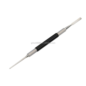 OEM Lot de 3 stylos de décoration professionnels en acier inoxydable brillant pour <span class=keywords><strong>café</strong></span> latte Art Outil de barista pour cappuccino latte expresso Décoration - Product Image 2