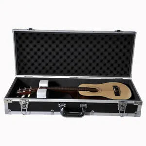 Gitar Klasik Kasus Busa Bass Guitar Case Custom Dilengkapi Keras Guitar Case