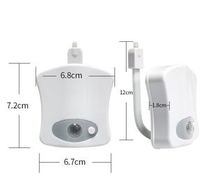 ร่างกายการตรวจจับ/อัตโนมัติ<span class=keywords><strong>LED</strong></span> <span class=keywords><strong>Motion</strong></span> <span class=keywords><strong>Sensor</strong></span>กลางคืนโคมไฟโถชักโครกห้องน้ำแสง - Product Image 5
