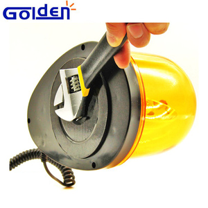 12 volt ámbar halógeno giratorio <span class=keywords><strong>Caracol</strong></span> faro con base magnética - Product Image 2