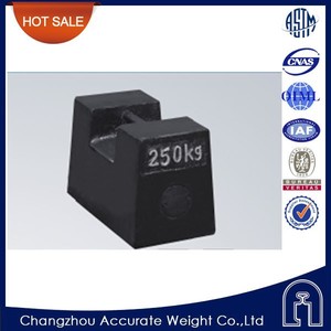 Shanghai m1 250kg masas patron, micro cellule de charge, cast iron poids d'essai - Product Image 2