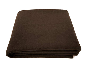 Manta Merino resistente al fuego de 80% lana y 20% poliéster con manta calentada, manta de lana para acampar en la cárcel - Product Image 3