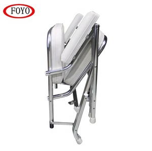 Foyo-silla plegable de aluminio, asiento de barco con marco de aluminio - Product Image 2