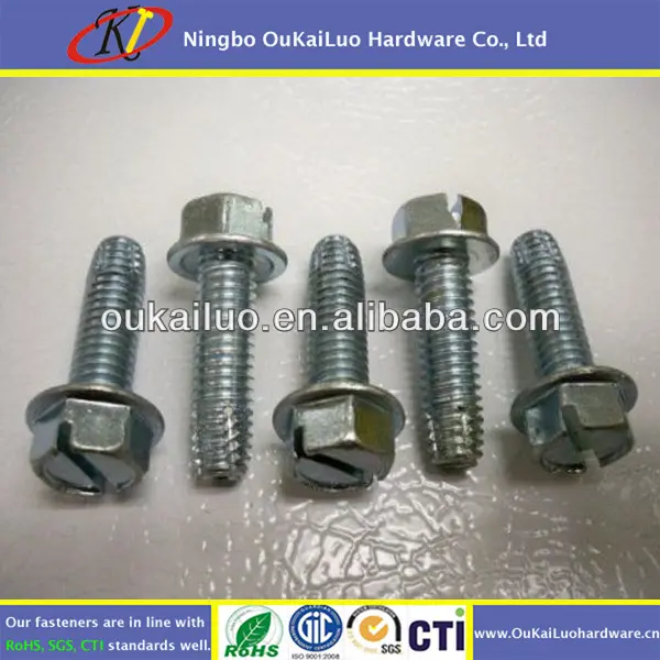 3/8 "-16X1-1/4" Hex Washer Testa Autofilettanti Bulloni per Mandrino