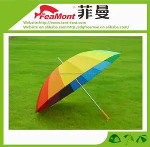 New design roxo guarda-chuva de golfe, guarda-chuva à prova de vento de camada dupla