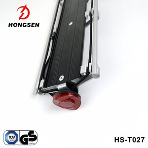 <span class=keywords><strong>Portaequipajes</strong></span> Trasero para Bicicleta HongSen HS-027 de Aleación de Aluminio con Accesorio para Poste de Asiento de 33 mm, Capacidad de Carga de 50 kg para Bicicleta de Montaña - Product Image 5
