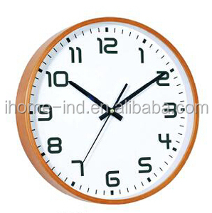 Decorador de interiores casa alarma reloj de madera artesanias de madera relojes de pared - Product Image 3