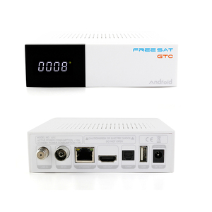 Freesat GTC DVB-S2+T2 +cable+isdbt receptor decodificador UHD 4 K Android TV box Dual Core <span class=keywords><strong>amlogic</strong></span> <span class=keywords><strong>s905D</strong></span> 2G/16G cccam newcamd - Product Image 3