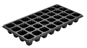 Plateau de <span class=keywords><strong>semis</strong></span> en plastique PS à 50, 72, 128, 200 trous, bac de germination pour pépinière en serre - Product Image 2