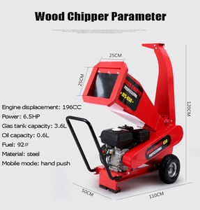 中国製工業用ドラムディーゼルエンジンPTOウッドシュレッダー/ウッドチッパー機械 - Product Image 4