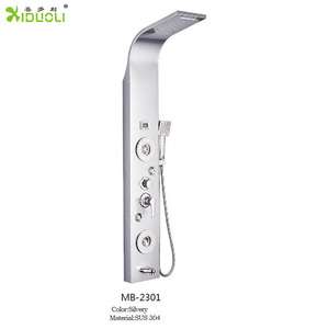 Classic <strong>New</strong> Design Corner Ss Shower Panel Wholesale <strong>Bathroom</strong> Shower Faucet