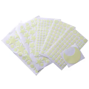 Gift Eco-friendly Design Glitter Stickers <strong>Glow</strong> <strong>in</strong> <strong>the</strong> <strong>Dark</strong> <strong>Stars</strong> Dots for Ceiling - Product Image 1