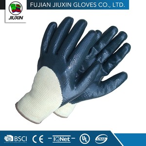 Blue Multi-purpose protect fingers nitrile coated glove de <span class=keywords><strong>Seguridad</strong></span> - Product Image 5