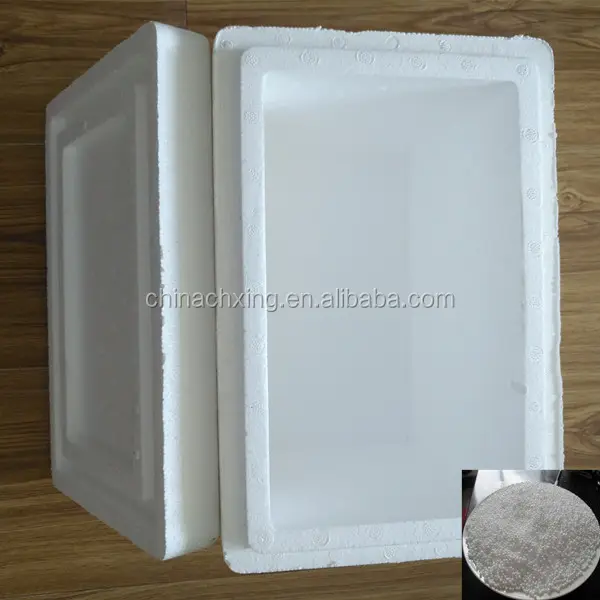 Polystyreenschuim doos van isolatie gebruikt voor litchi verse fruit container
