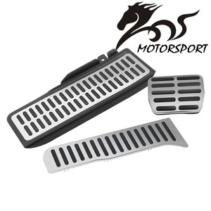 Automatic car stainless car pedal for Volkswagen VW Golf 5 6 GTI Octavia Jetta MK5 Scirocco LHD fuel <span class=keywords><strong>rep</strong></span> - Product Image 1