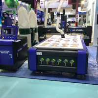 Machine de gravure CNC pour le travail du bois GXUCNC H1-2500 CC CCD de haute qualité, sortie d'usine chinoise