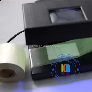 Smart Plastic PVC card printer P330i invisible security Yellow blue color uv ribbon