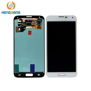 LCD ekran dokunmatik sayısallaştırıcı için Samsung Galaxy S5 i9600 G900 G900F G901 G900H