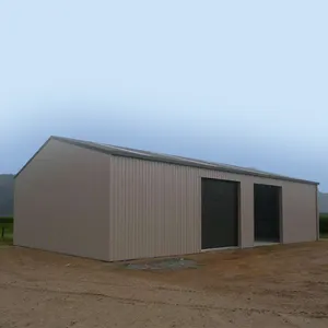 China estructura de acero prefabricada garaje para la venta