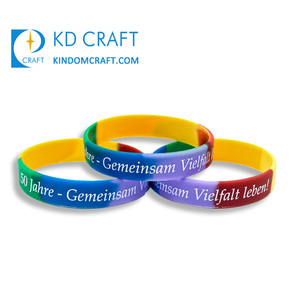 <span class=keywords><strong>Bracelet</strong></span> en caoutchouc de silicone, couleur camouflage, écologique, promotion, vente en gros - Product Image 2