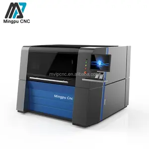 Vàng Bạc 3D Sợi 500 wát Cắt Laser Phẳng Bed Máy Với Tốc Độ Cao