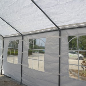 Nouvelle conception de voile d'ombrage, abri de voiture en métal pour <span class=keywords><strong>2</strong></span> <span class=keywords><strong>voitures</strong></span> - Product Image 6