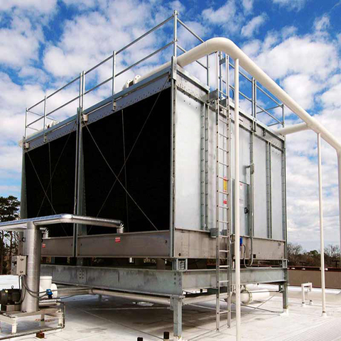 50 Ton 100 Ton 150 Ton 200 Ton Counter Flow and Cross Flow Square Fiberglass Cooling Tower Price Open FRP Cooling Tower