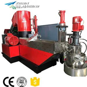 Price of pp pe film granulating machine plastic film pelletizing line pellet making machine manufacturer in China