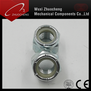 Dado, zincatura, controdado inserto in Nylon ANSI <span class=keywords><strong>B</strong></span> 18.16.6 DIN982 DIN985 - Product Image 4