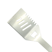 Ensemble d'outils de barbecue robuste de 18 pièces en acier inoxydable, kit d'ustensiles de grillade, spatule, pinces, accessoires de barbecue pour le camping en plein air