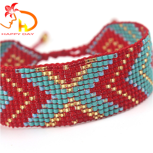 Pulseras Unisex <span class=keywords><strong>de</strong></span> Cuentas Miyuki <span class=keywords><strong>de</strong></span> <span class=keywords><strong>la</strong></span> <span class=keywords><strong>Amistad</strong></span> Trenzadas <span class=keywords><strong>de</strong></span> <span class=keywords><strong>la</strong></span> Suerte Nuevos Patrones Tejidos con Forma <span class=keywords><strong>de</strong></span> Flecha al Por Mayor para Hombre - Product Image 6