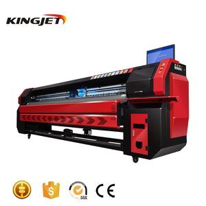 Kingjet <span class=keywords><strong>3</strong></span>.2 M Konica 512i cabezal de impresión digital vinilo Flex banner impresora solvente/Plotter/máquina de impresión - Product Image 1