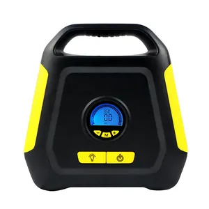 Xe Bơm Lốp Xách Tay Auto Xe Điện Tử Xe Tay Bơm Lốp Nén 12V Xe Đạp Air Inflator Xe Ô Tô