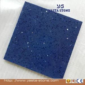 glitter pavimentazione al quarzo quarzo blu specchio Fleck piastrelle