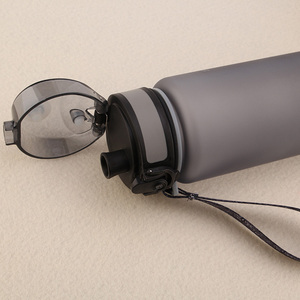 Al por mayor 1000 ml ningún defecto sin fugas rebotando <span class=keywords><strong>polvo</strong></span> 4 Color BPA deportes agua bebida con pico Gorras y nylon ROP - Product Image 4