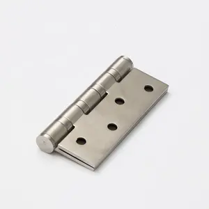 Factory Outlet Glass Shower Aluminium Self Opening 4BB SS201 SS304 Stainless Steel Glass Door Hinge