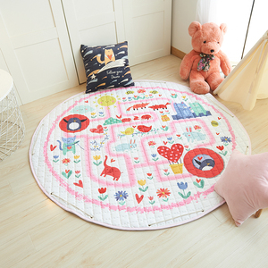 <span class=keywords><strong>Tapis</strong></span> de jeu <span class=keywords><strong>Puzzle</strong></span> rond pliable pour bébé, 150 cm, <span class=keywords><strong>tapis</strong></span> de luxe pour enfants, <span class=keywords><strong>tapis</strong></span> d'escalade pour bébé - Product Image 2