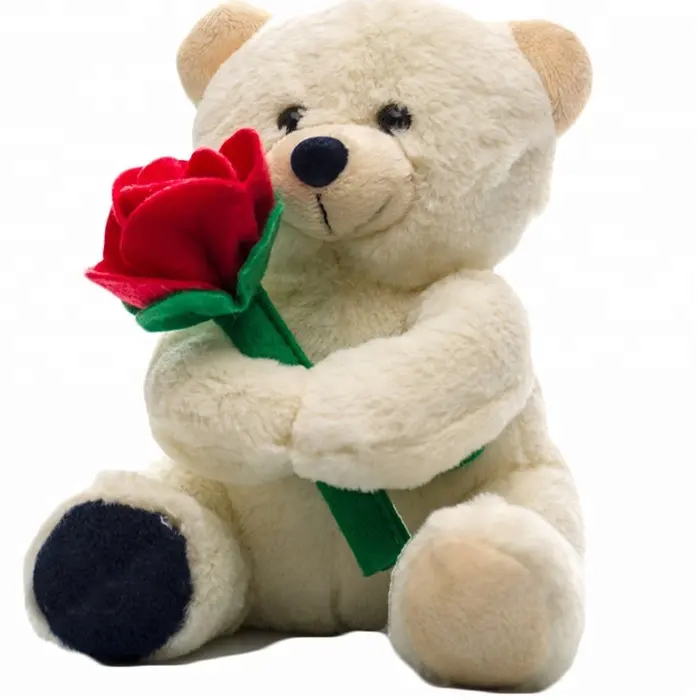 OEM 12inch wholesale cute romantic I love you valentine bears bulk teddy plush toy