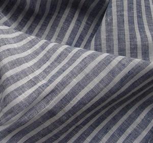 Tela de Lino de la Mejor Calidad a Rayas - Product Image 2