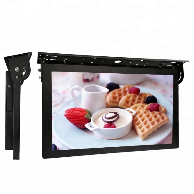 21.5" 24" Bus Pillar Mounting 4G GPS Android 10 Bus Digital Signage Media Player Video Display