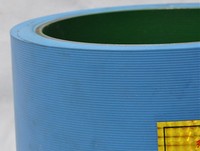 Nouveau rouleau en caoutchouc bleu de 10 pouces pour décortiqueuse de riz, rouleau en caoutchouc pour machine à battre le riz