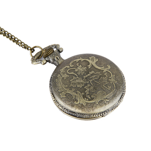 Toptan antika kuvars <span class=keywords><strong>Mirage</strong></span> Vintage İki köprü Paris kulesi zincir cep saati - Product Image 5