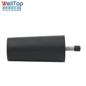 Patas de Cilindro de <span class=keywords><strong>Pl</strong></span>ástico para Muebles de Cocina, Patas Ajustables en Altura para Sofá Cama, <span class=keywords><strong>PL</strong></span>-12 - Product Image 2