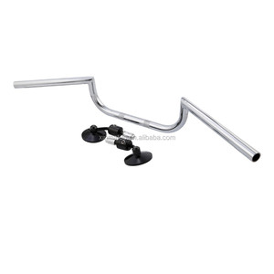 Manubrio <span class=keywords><strong>vintage</strong></span> per <span class=keywords><strong>moto</strong></span> da 7/8 pollici con specchietti retrovisori laterali per Cafe Racer Bobber Chopper Custom XF161001-01-E - Product Image 2