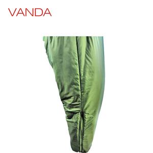 Green High Quality Winter Clothing Warm Cotton Down <strong>Coats</strong> Long 100g-150g Anti-shrink OEM Service Feather Thick - Product Image 6