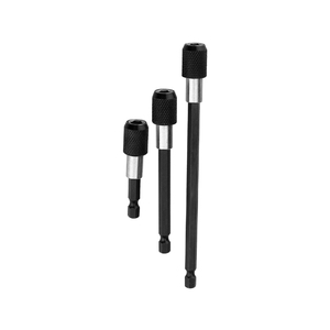 3Pcs 60mm 100mm 150mm 1/4 אינץ מהיר שחרור מגנטי ראש מקדח מברג קצת שקע מחזיק הארכת בר - Product Image 4