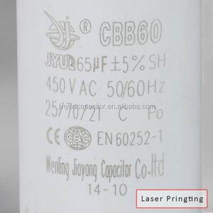 Film Capacitor <span class=keywords><strong>cbb60</strong></span> <span class=keywords><strong>14uf</strong></span> 450V for motor en60252 - Product Image 4