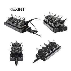 Kexint Total Enclosed Structure Distribution Box Fiber Optic 12 8 Splice Wall Mount Box With MTP MPO OM3 Connector