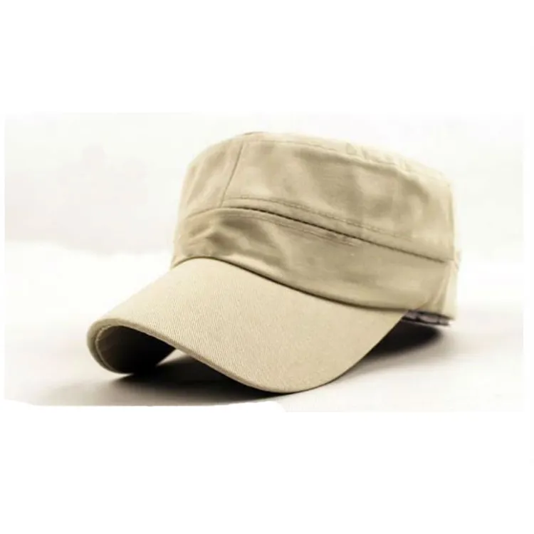 Cappello fabbriche in cina trendy design multi colore bianco stile militare del sole cappelli da uomo su misura